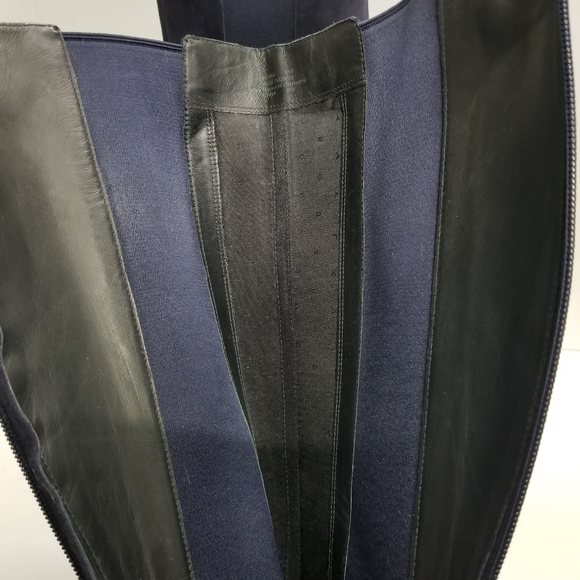 Cole Haan Grandos Avani Stretch Boot Marine Blue Suede - Picture 15 of 16